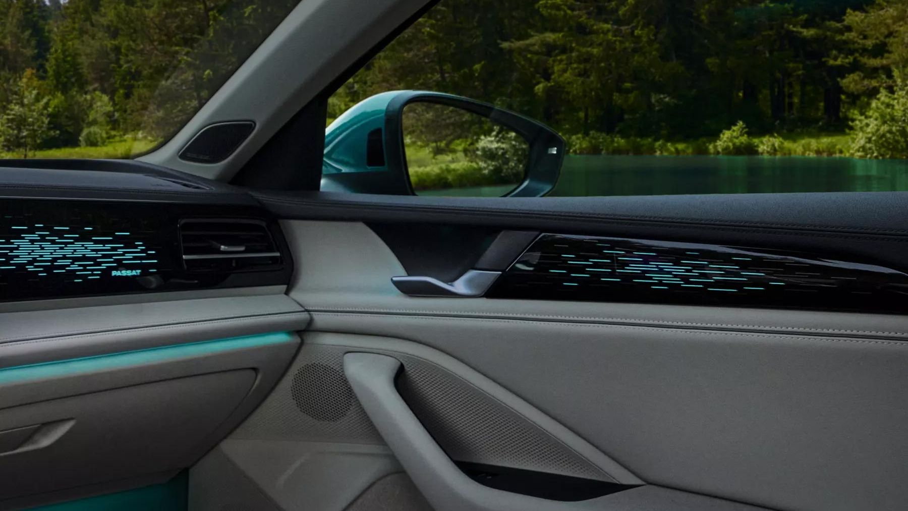 Die Ambientebeleuchtung des VW Passat Elegance