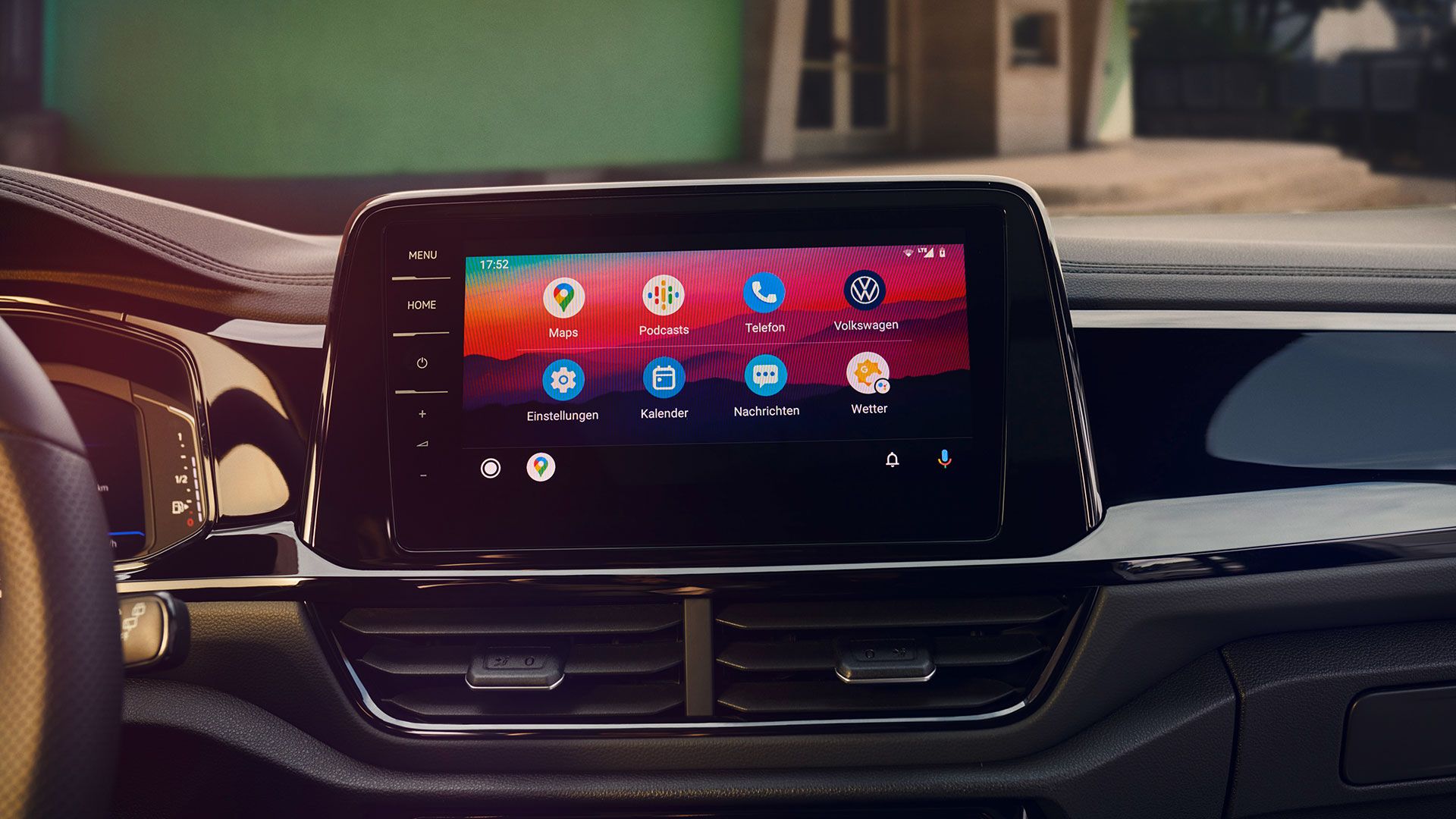 Infotainmentsystem im VW T-Roc